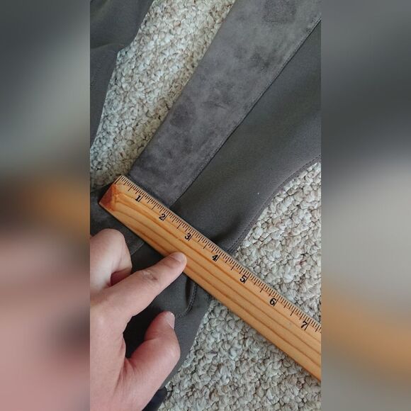 Stuart Weitzman taupe gray Suede 5050 KNEE-HIGH Boots size 7.5 - Picture 13 of 15